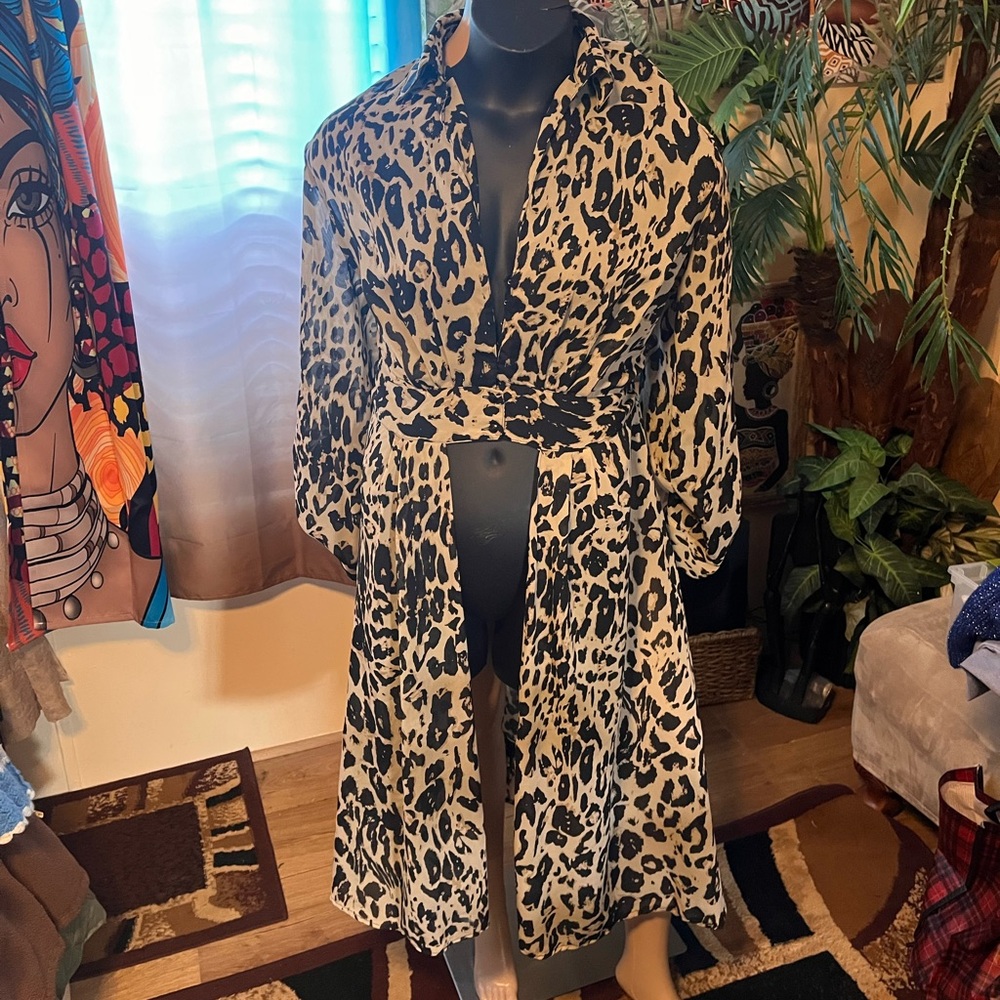Animal print top by Thread Story
